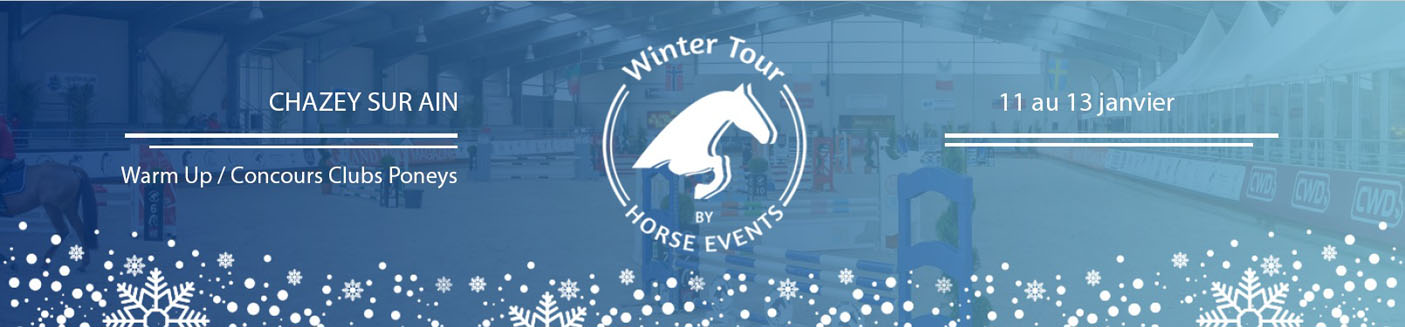 Winter Tour by Horse Events - Club Poney - Chazey-sur-Ain / 13/01/2019 - 13/01/2019
