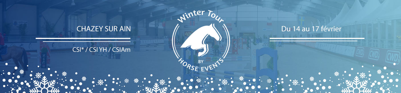 Winter Tour by Horse Events - CSI1* / CSI YH / CSIAm - Chazey-sur-Ain- / 14/02/2019 - 17/02/2019