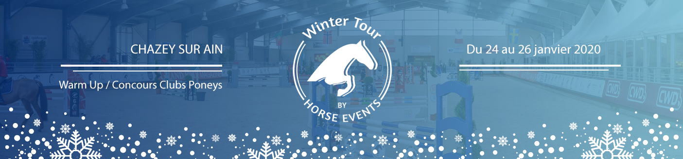 Winter Tour by Horse Events - Club Poney - Chazey-sur-Ain / 26/01/2020 - 26/01/2020